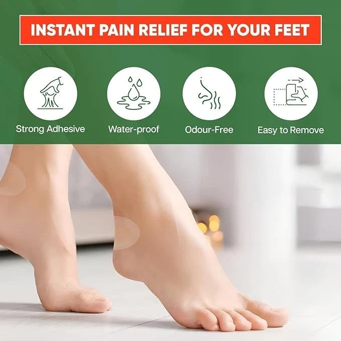21 Pack Hydrocolloid Blister Plasters For Feet Heel & Toe Protectors
