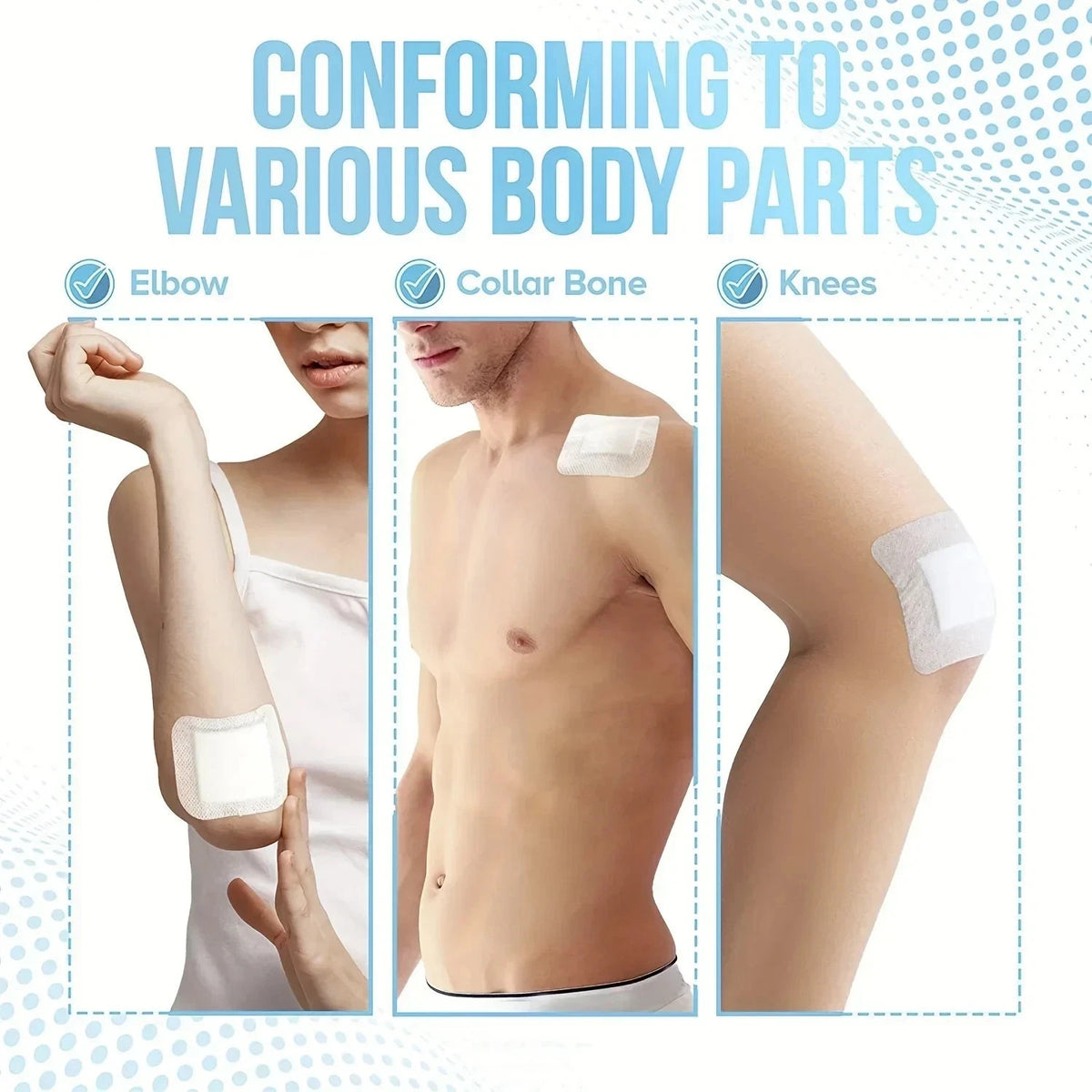5 Pcs Non Woven Wound Dressings