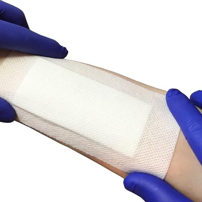 20 Pcs Non Woven Wound Dressings For Cuts & Wounds size 3.5x6 inch(9x15cm)