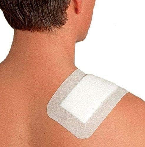 15 Pcs Non Woven Wound Dressings For Cuts & Burns size 3.5x6 inch (9x15cm)