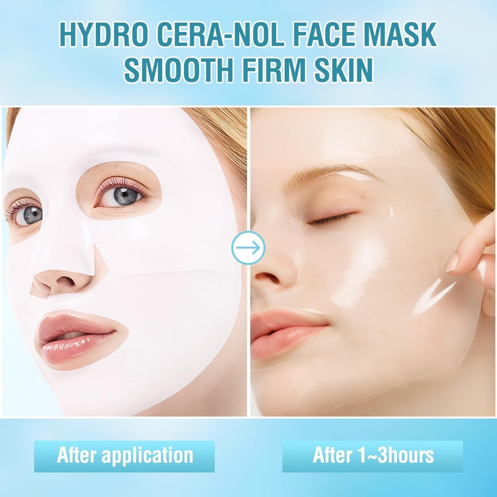 5x Collagen Hydrogel Real Deep Facial Sheet Face Mask Anti Age Anti Wrinkle Mask
