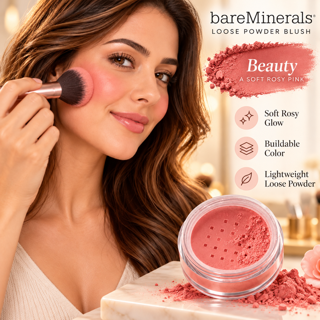 BareMinerals Blush Loose Powder Shade Beauty 0.85g Makeup Bare Minerals