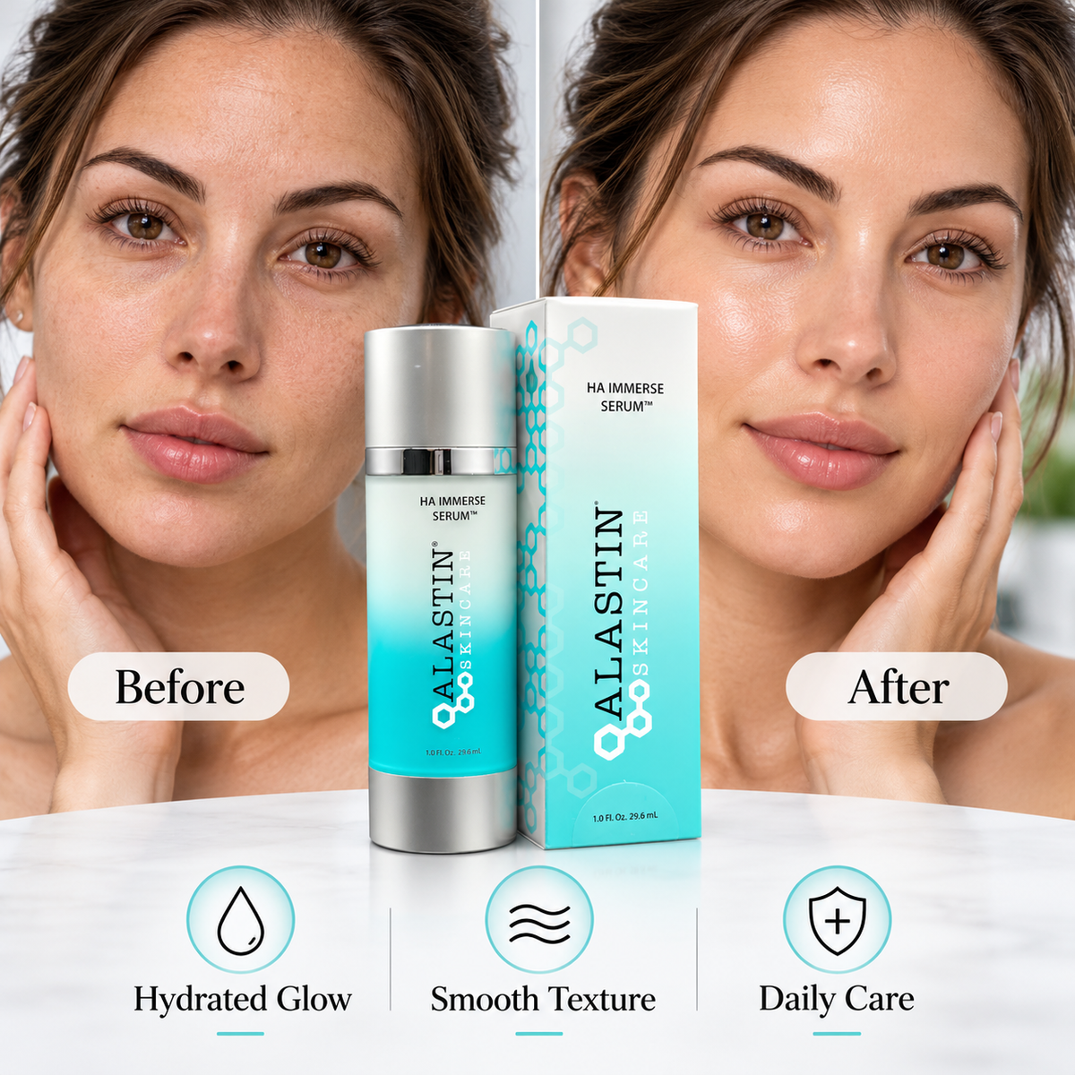 Alastin Skincare HA Immerse Hydrating Serum 29.6ml 40% OFF Stock Clearance Sale
