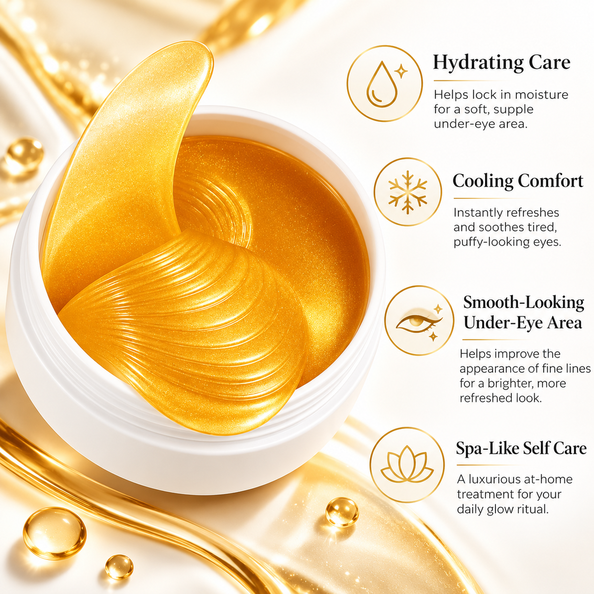 60 Pcs Under Eye Lemon Collagen Mask Hydrating Anti Aging Remove Wrinkle Mask